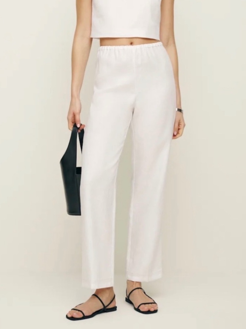 NWT Reformation Remi Linen Pants